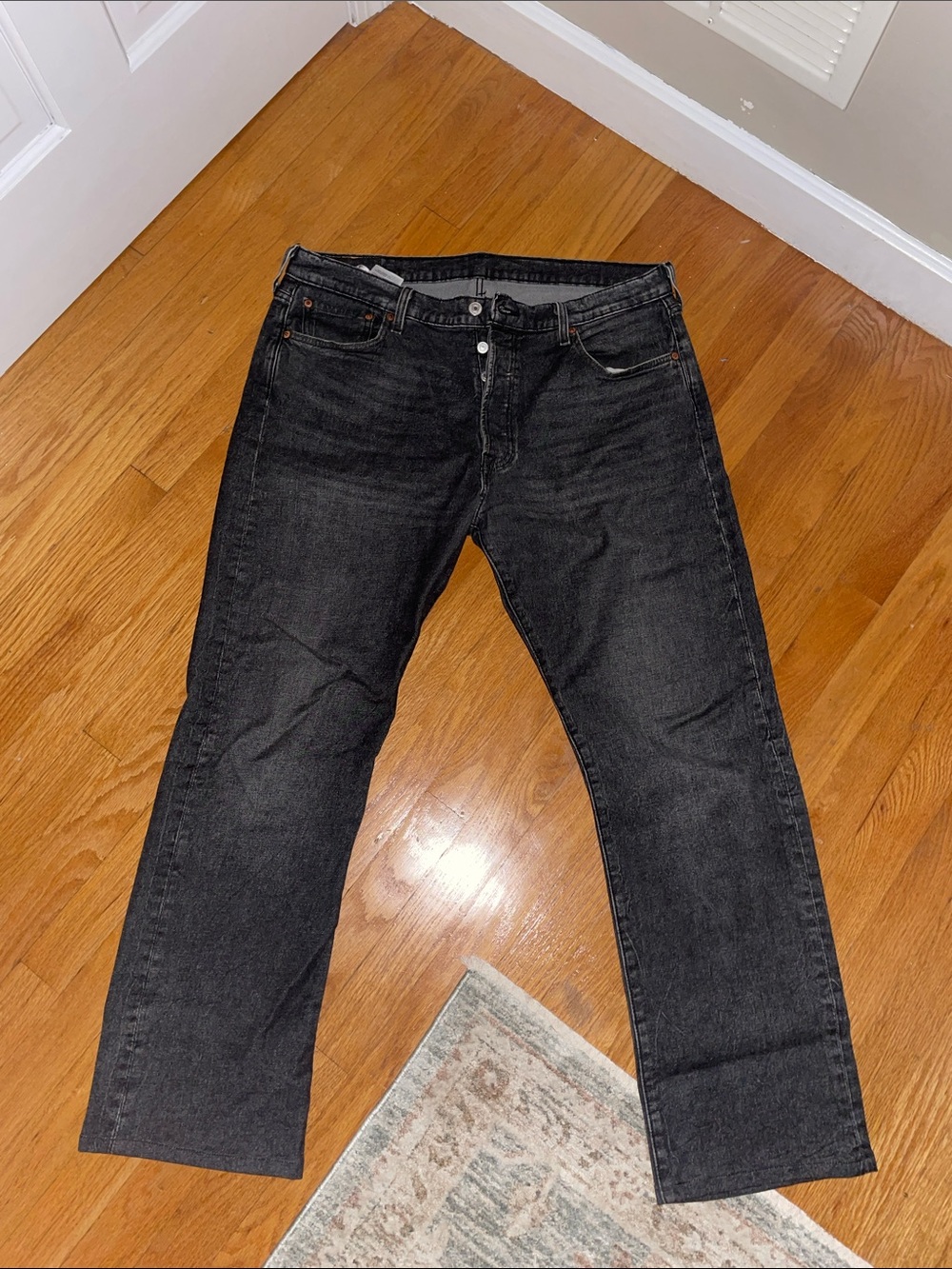 Levi’s Men's Black Straight Jeans W36 L34